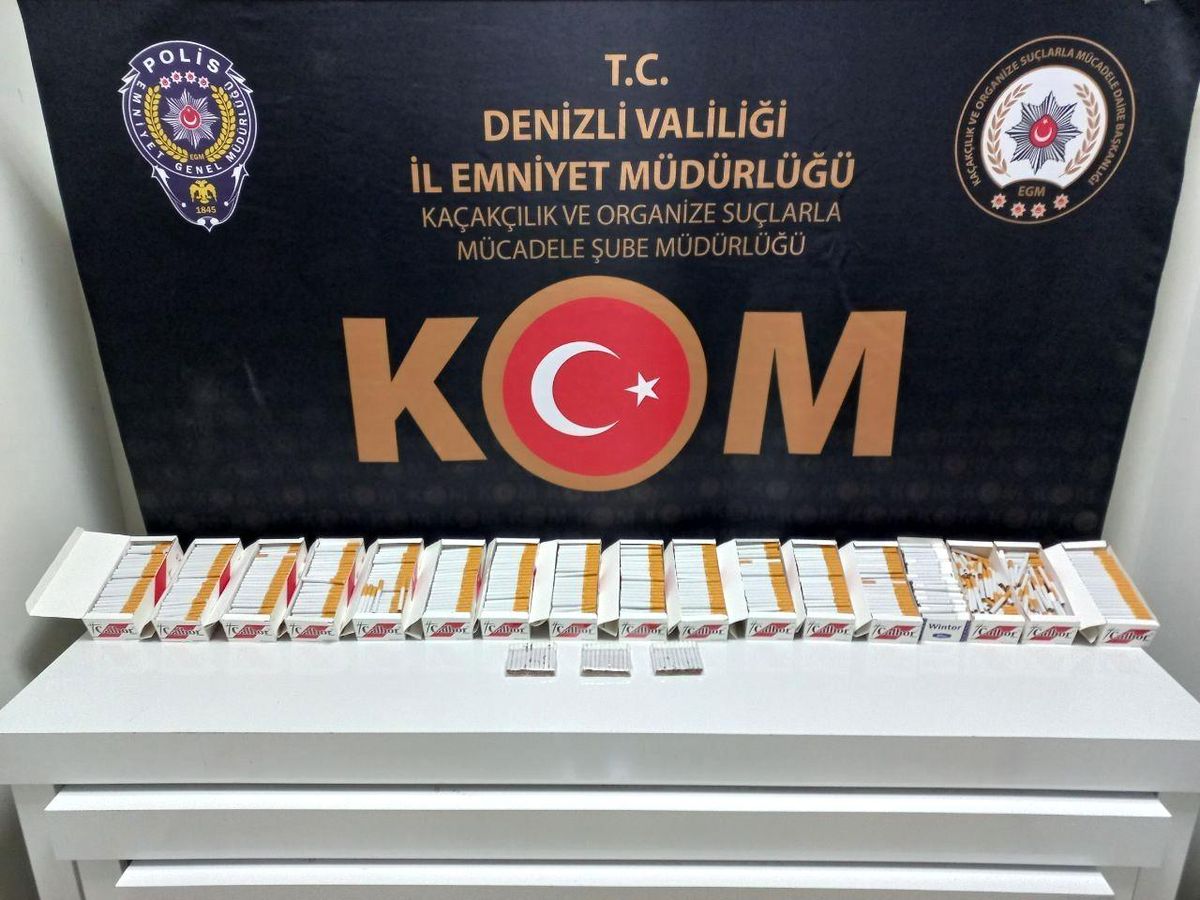 Son dakika haberleri! Denizli\'nin 2 ilçesinde kaçakçılara 2 operasyon; 3 gözaltı