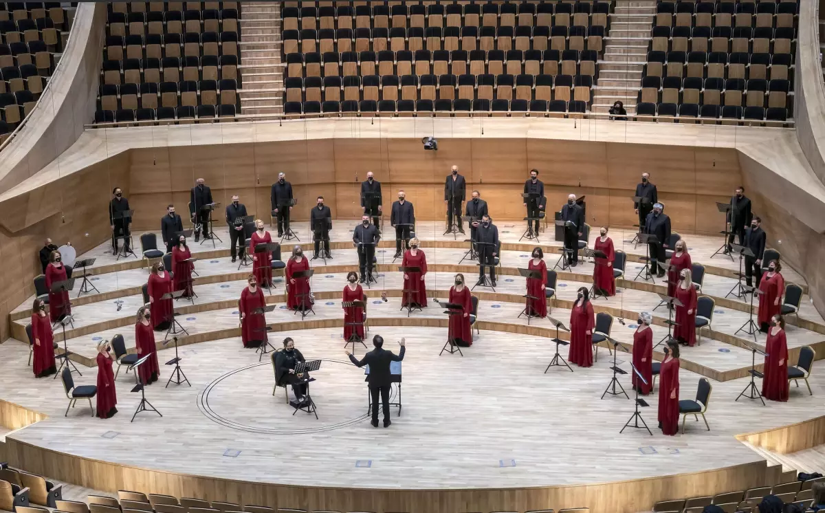 Devlet Çoksesli Korosu, CSO Ana Salon\'da a capella konserinde seyirciyle buluşacak