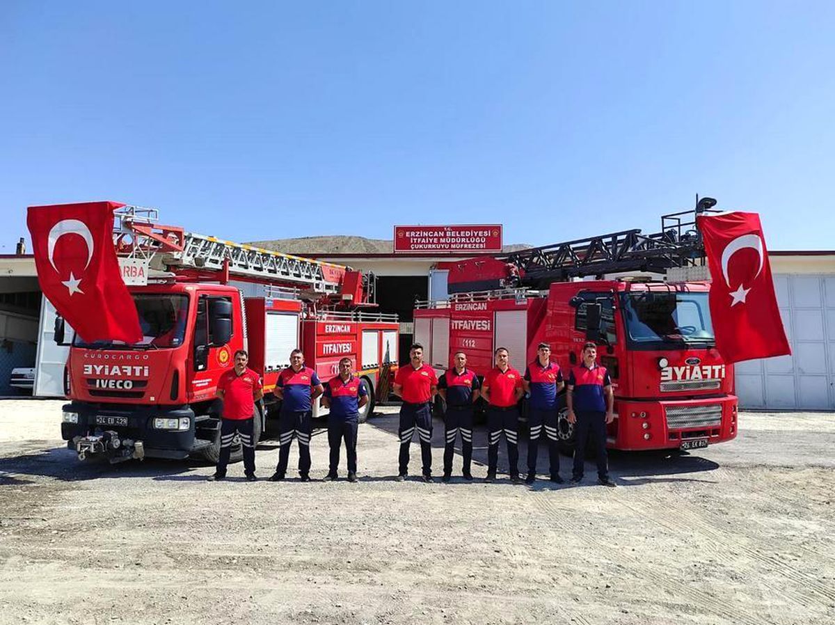 Son dakika haberi! Erzincan\'da 40 bin kişinin yaşadığı yerleşkede itfaiye müfrezesi hizmete girdi