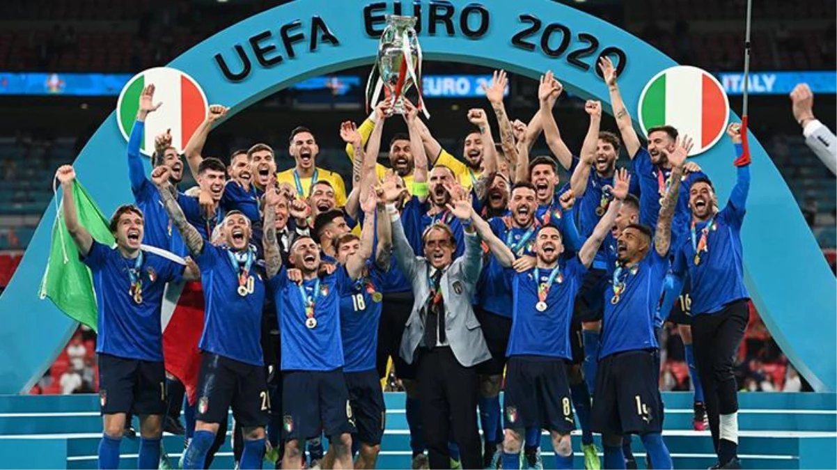 EURO 2020\'de şampiyon İtalya