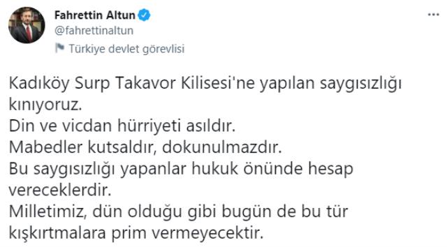 Kadıköy'de kilise duvarının üstüne çıkarak dans eden 3 kişi gözaltına alındı