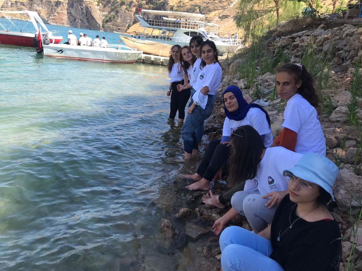 Kanser hastalarının çocukları için Eğil\'e gezi düzenlendi