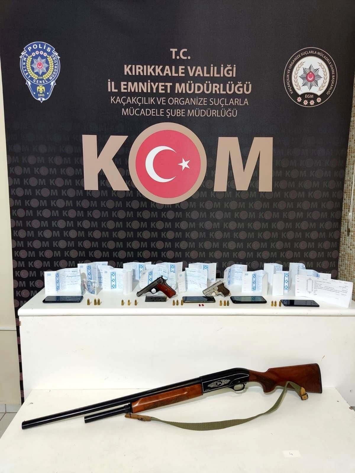 Kırıkkale\'de "tefeci" operasyonu: 3 gözaltı