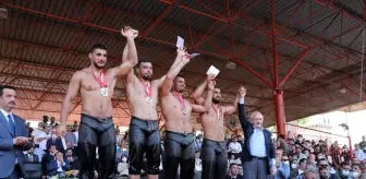 Büyükşehir pehlivanları takım olarak birinci oldu