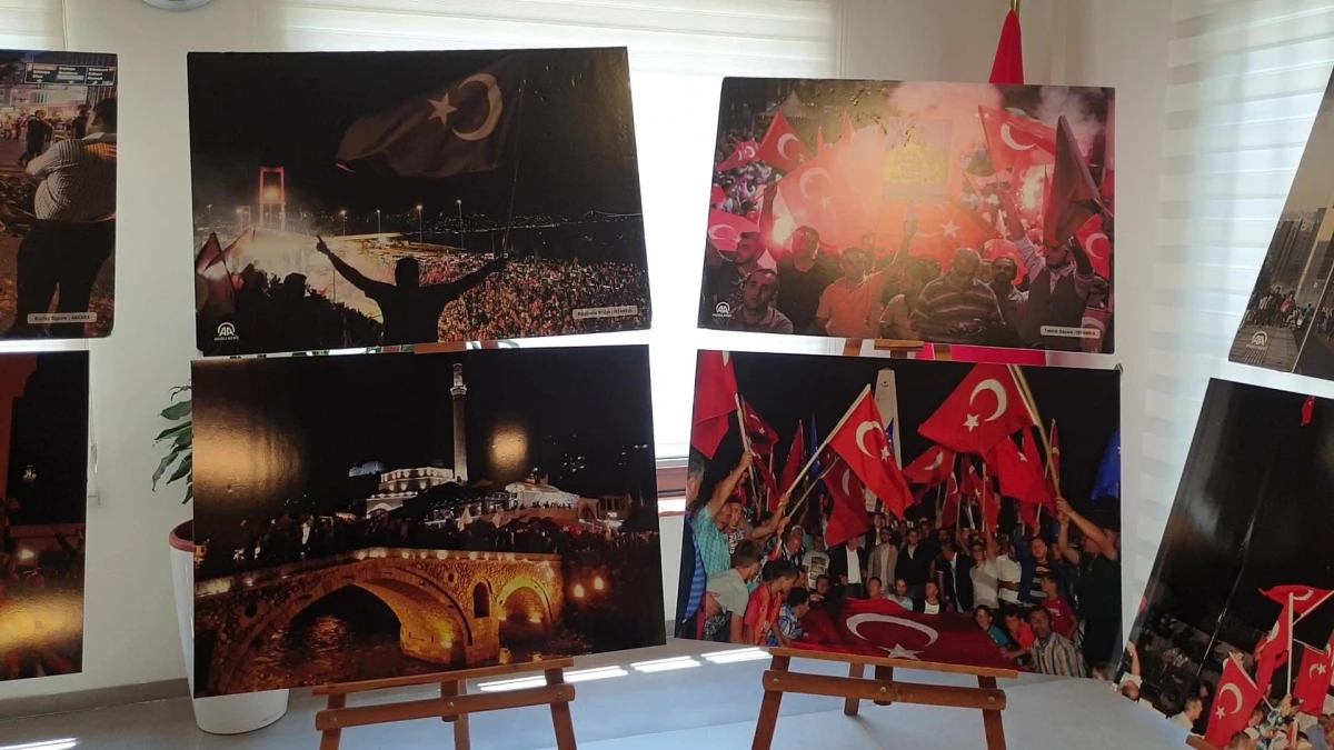 Kosova\'da "15 Temmuz Demokrasi ve Milli Birlik Günü" fotoğraf sergisi açıldı