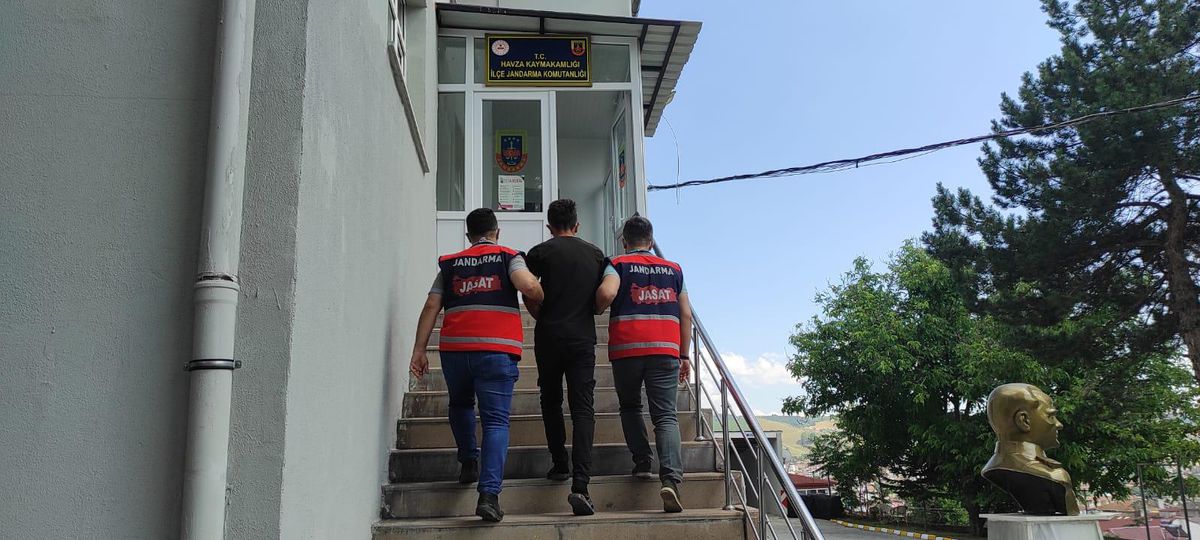 Samsun\'da hakkında kesinleşmiş hapis cezası bulunan hükümlü yakalandı