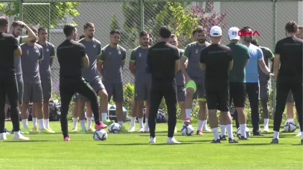 SPOR Konyaspor\'da yeni sezon hazırlıklarının birinci etabı sürüyor