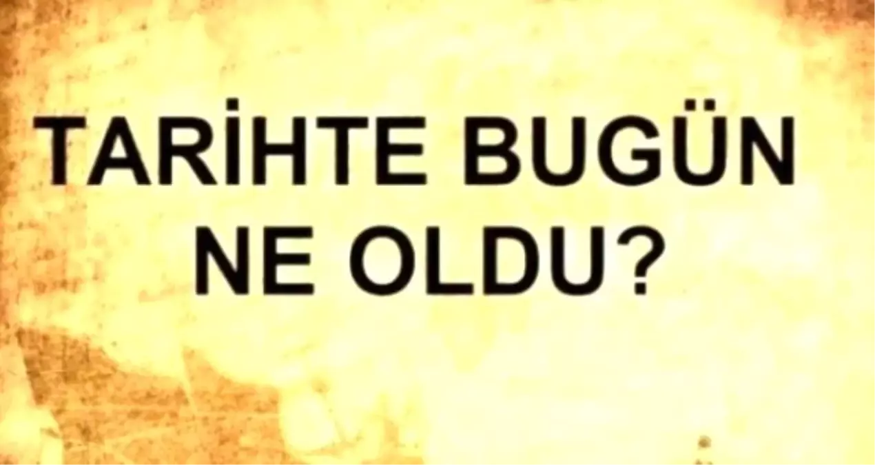 Tarihte bugün ne oldu? 12 Temmuz tarihinde ne oldu, kim doğdu, kim öldü, hangi önemli olaylar oldu? İşte, 12 Temmuz\'da yaşananlar!