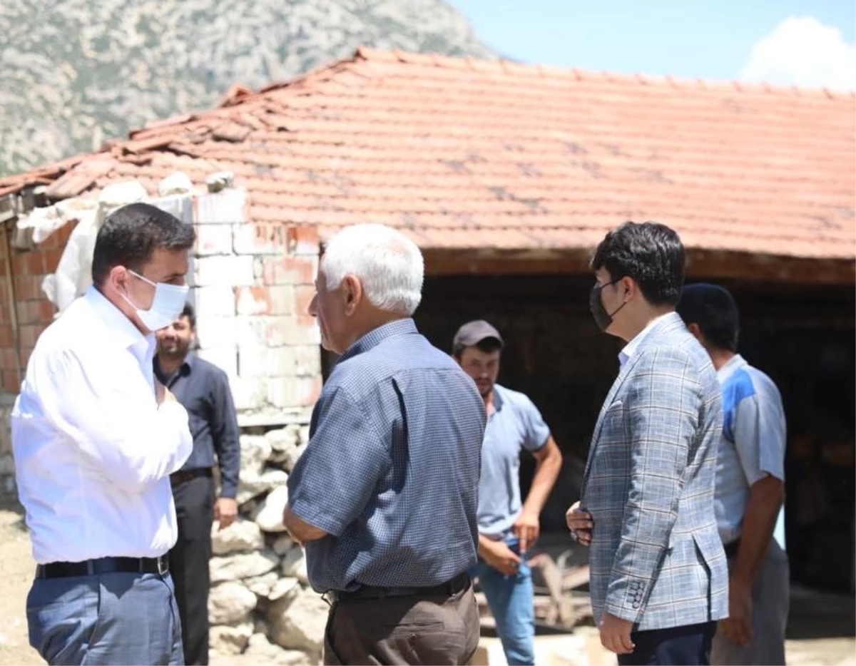 Vali Arslantaş\'tan Salda Gölü\'nde boğularak yaşamını yitiren Mehmet Yayla\'nın ailesine taziye ziyareti