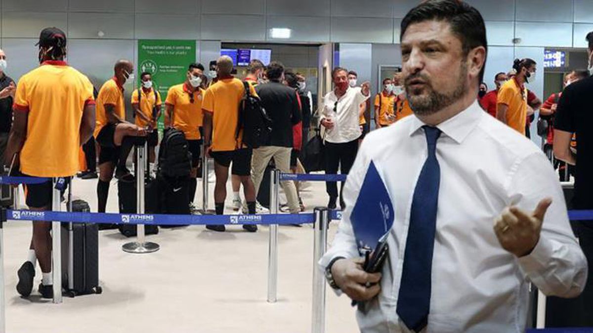 Yunanistan Sivil Savunma Bakan Yardımcısı Nikos Chardalias: Emrimle, Galatasaray'ın ülkemize girmesine izin verilmedi