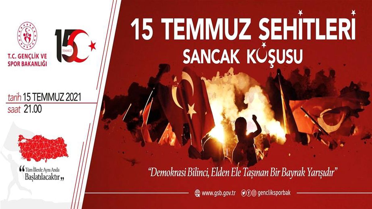 Son dakika haberi | 15 Temmuz şehitleri için "Sancak Koşusu" düzenlenecek