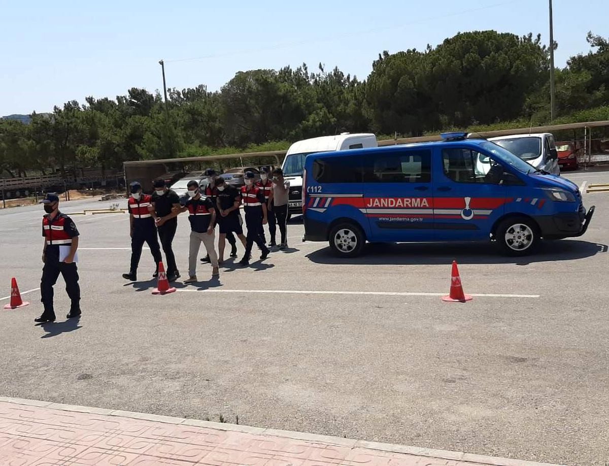 Bodrum\'da demir hırsızları yakalandı