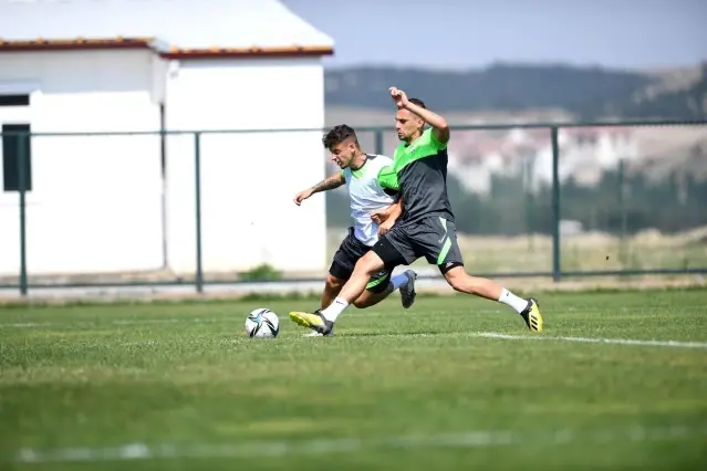 Bursaspor, Afyon'da dayanıklılık çalışması yaptı