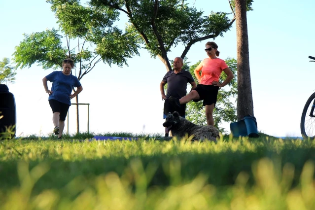 Büyükşehirden sabah sporu etkinliği