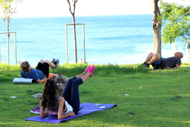 Büyükşehirden sabah sporu etkinliği