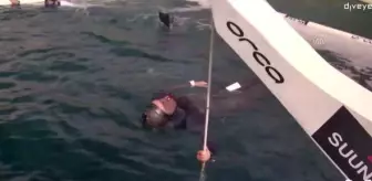 Dünya serbest dalış rekortmeni Şahika Ercümen, Bahamalar'da Türkiye rekoru kırdı