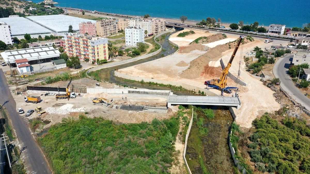Erdemli\'deki Lamos Köprüsünde sona gelindi