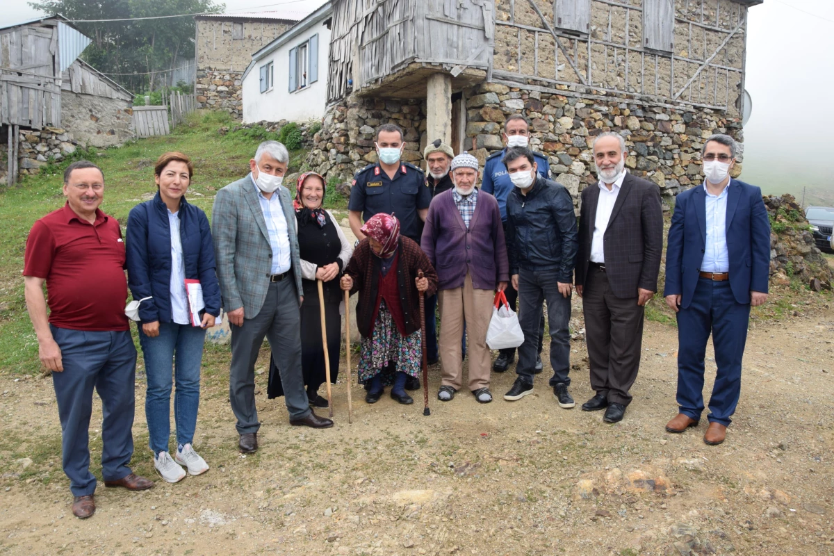 Espiye Kaymakamı Tengir, Kore gazisini ziyaret etti