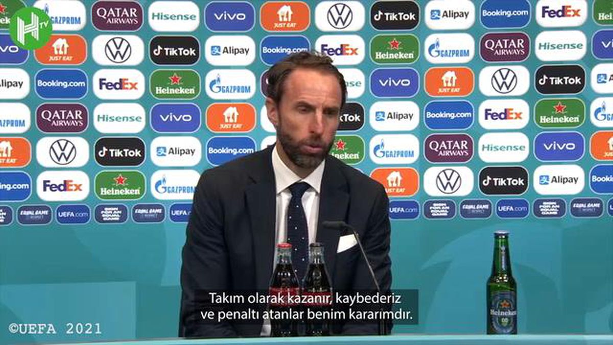 Gareth Southgate: \'\'Sorumluluk benim!\'\'
