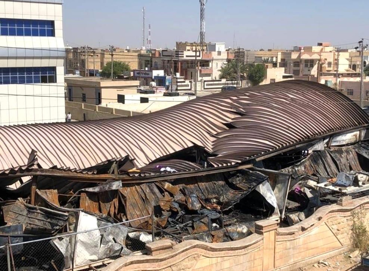 Son dakika haberi! Irak\'taki hastane yangınında can kaybı 87\'ye yükseldi