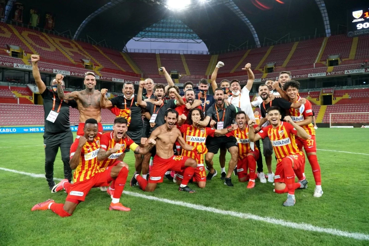 Kayserispor 26. kez Süper Lig\'de