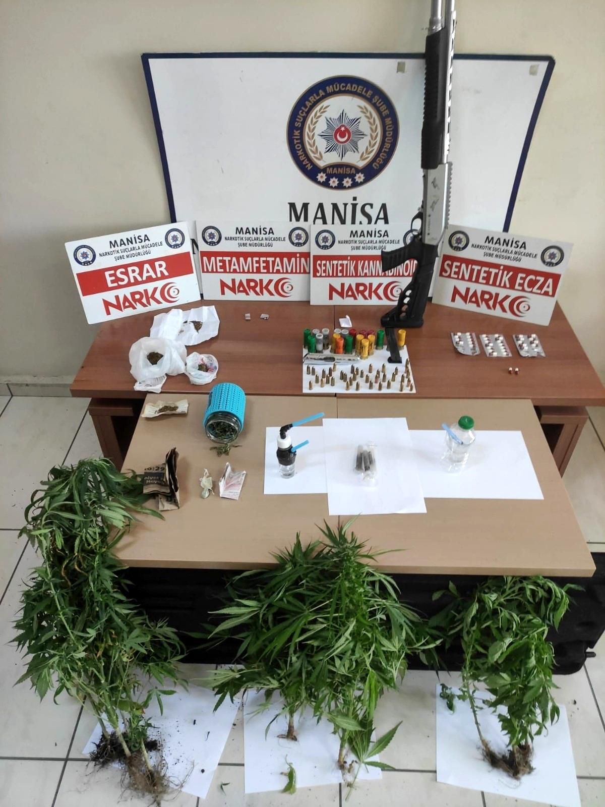 Son dakika gündem: Manisa\'da uyuşturucu operasyonu: 18 gözaltı