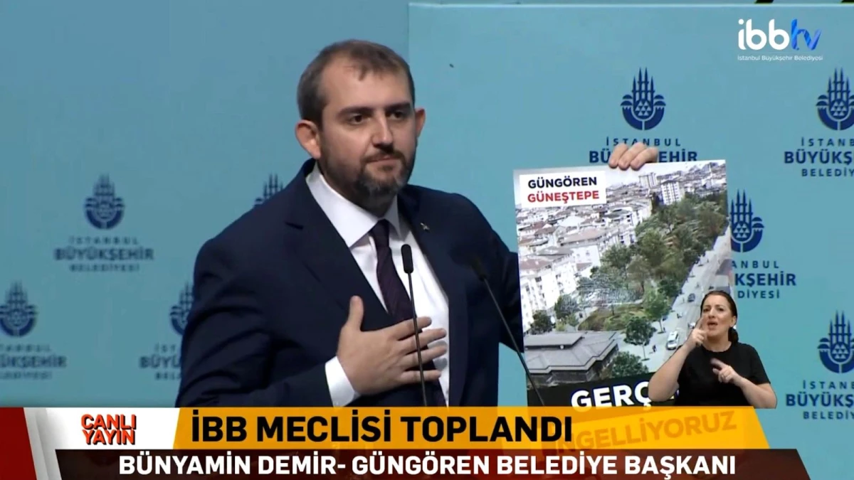 Millet Bahçesi projesinin engellenmesine Başkan Demir\'den tepki: "\'Güngören için çalışıyoruz\' diye reklam yapıyorsunuz. Yaptığınız yer Cevizlibağ"