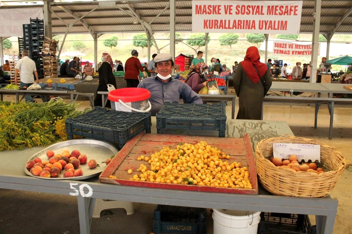 Tosya\'da yerli ürünler pazara indi