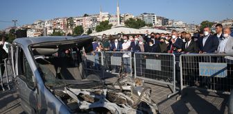 Üsküdar'da 'O AN' Fotoğraf ve Ezilen Araç sergisi açıldı