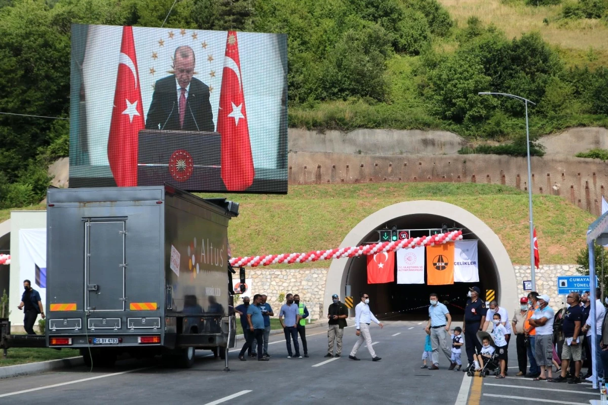 Son dakika haberleri | Bartın\'daki yol açılışında konuşan Cumhurbaşkanı Erdoğan Açıklaması