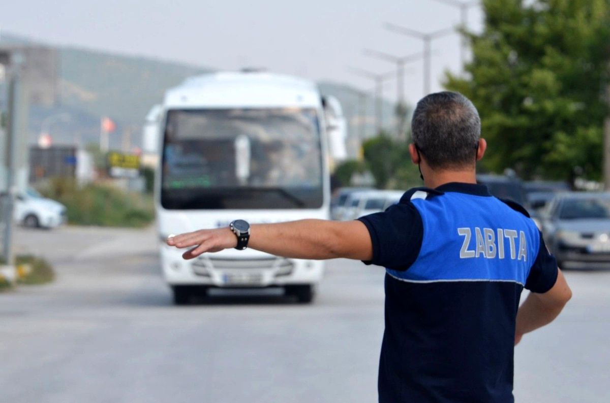Bozüyük\'te S plaka ve servis araçları denetlendi