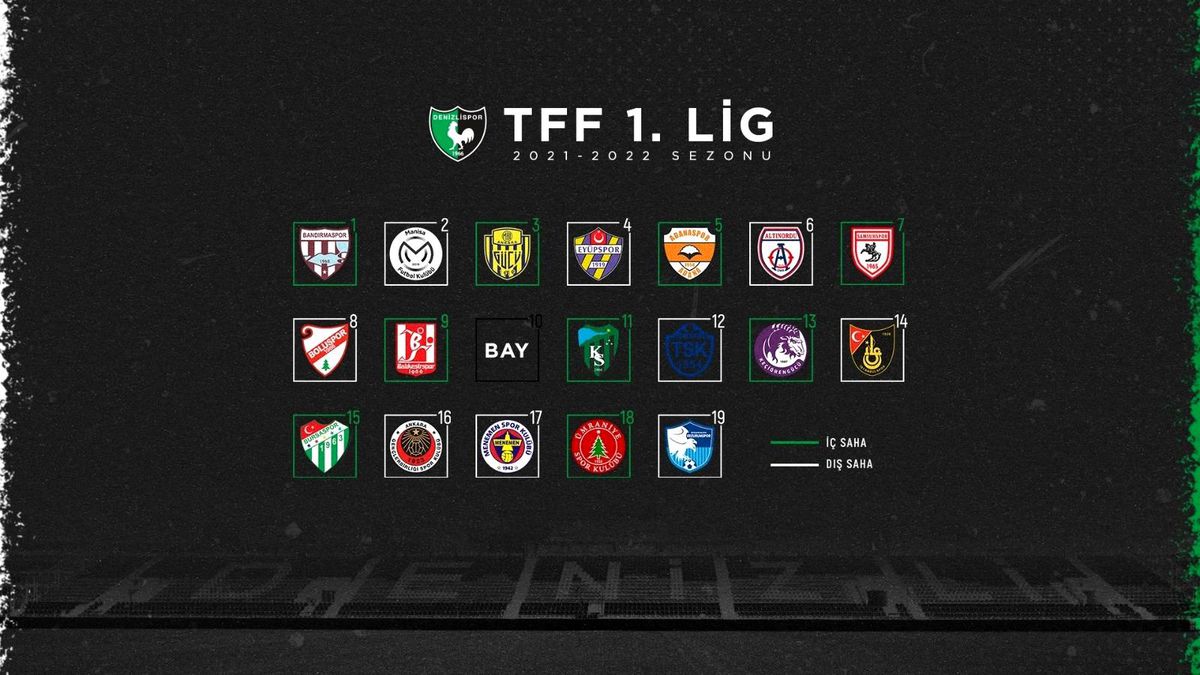 Denizlispor\'un maç fikstürü belli oldu
