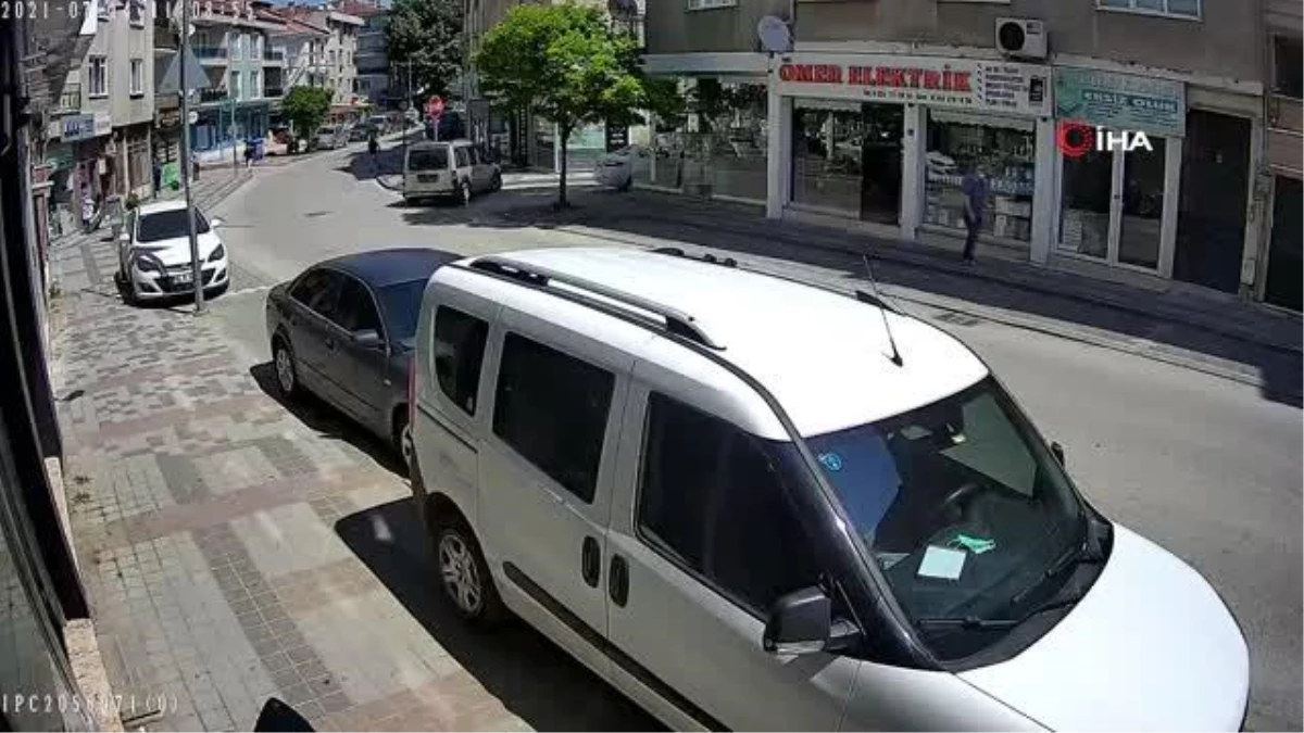 Hırsızların at arabasıyla kaçışı kamerada