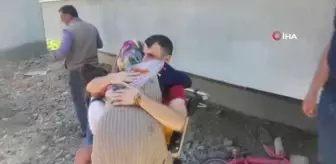 İdlib gazisi 7 ay sonra baba ocağına döndü