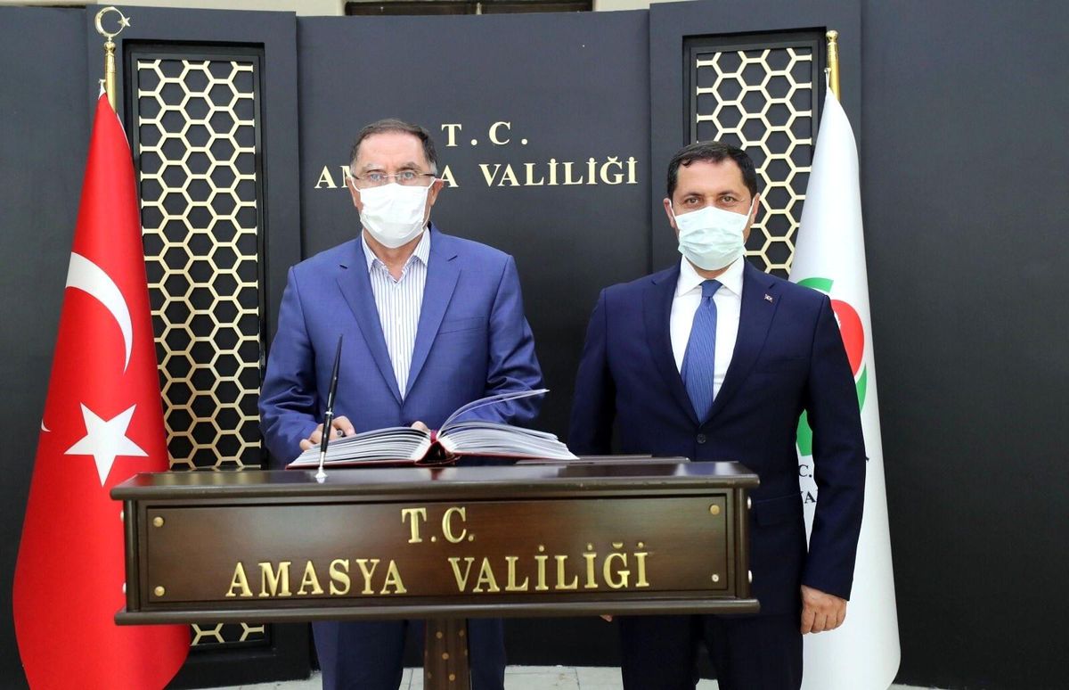 Kamu Başdenetçisi Şeref Malkoç\'tan Vali Masatlı\'ya ziyaret