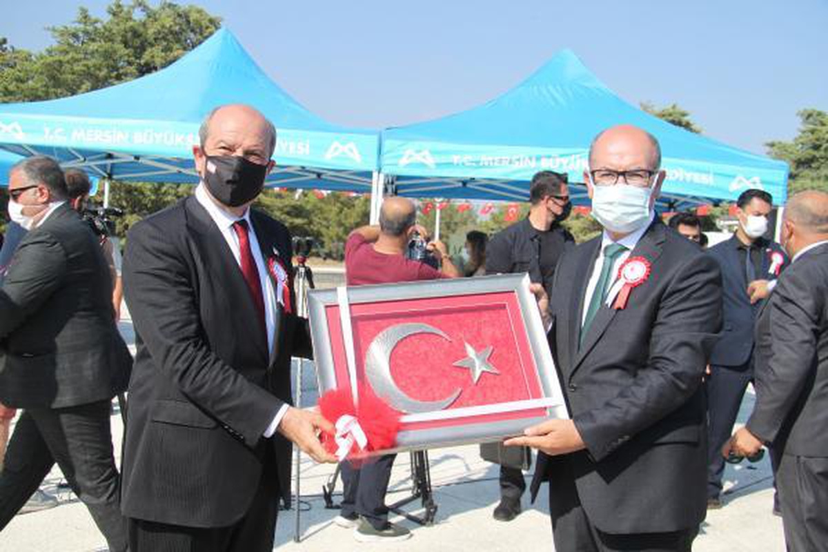 Son dakika... KKTC Cumhurbaşkanı Tatar: Kıbrıs Türkü oyunlara gelmeyecektir (2)