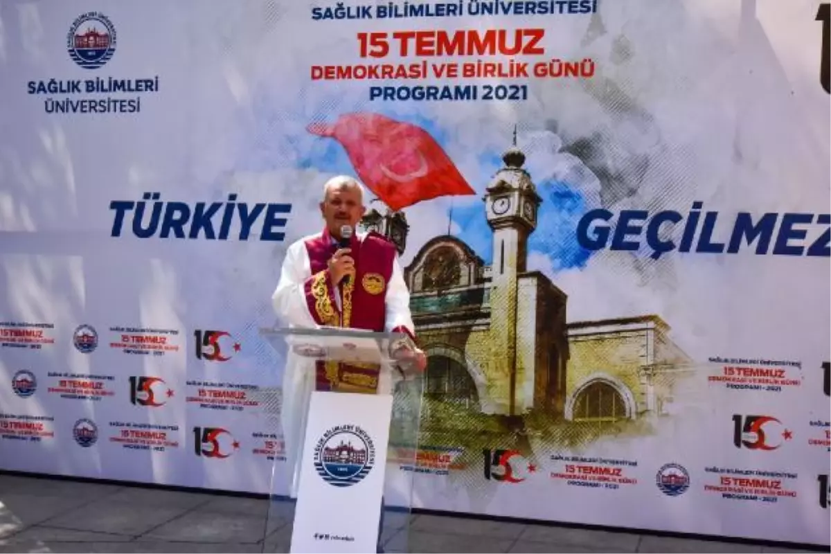 Son dakika haber... Rektör Prof. Dr. Erdöl: 15 Temmuz evrensel tam bağımsızlık manifestosudur