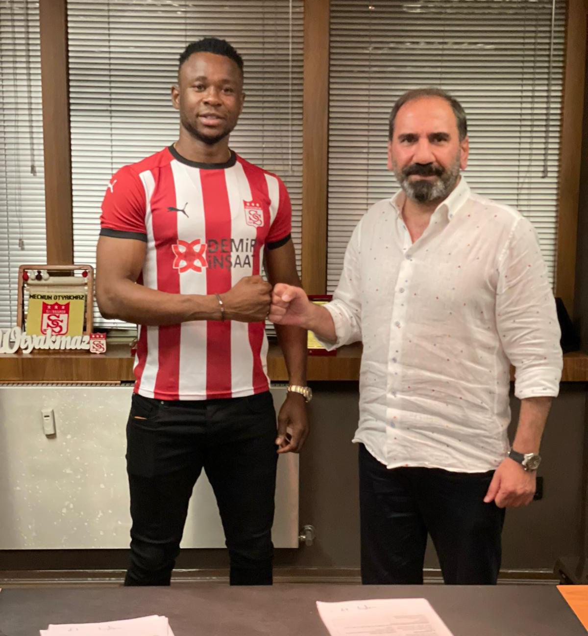 Son dakika haberleri | Sivasspor, Nijeryalı oyuncu Leke Samson James\'i transfer etti