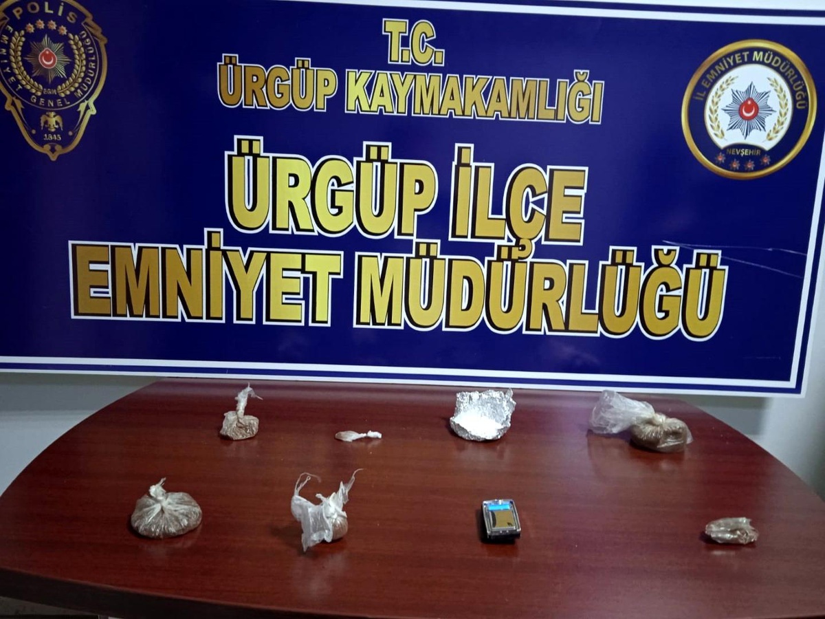 Ürgüp\'te uyuşturucudan 1 kişi tutuklandı