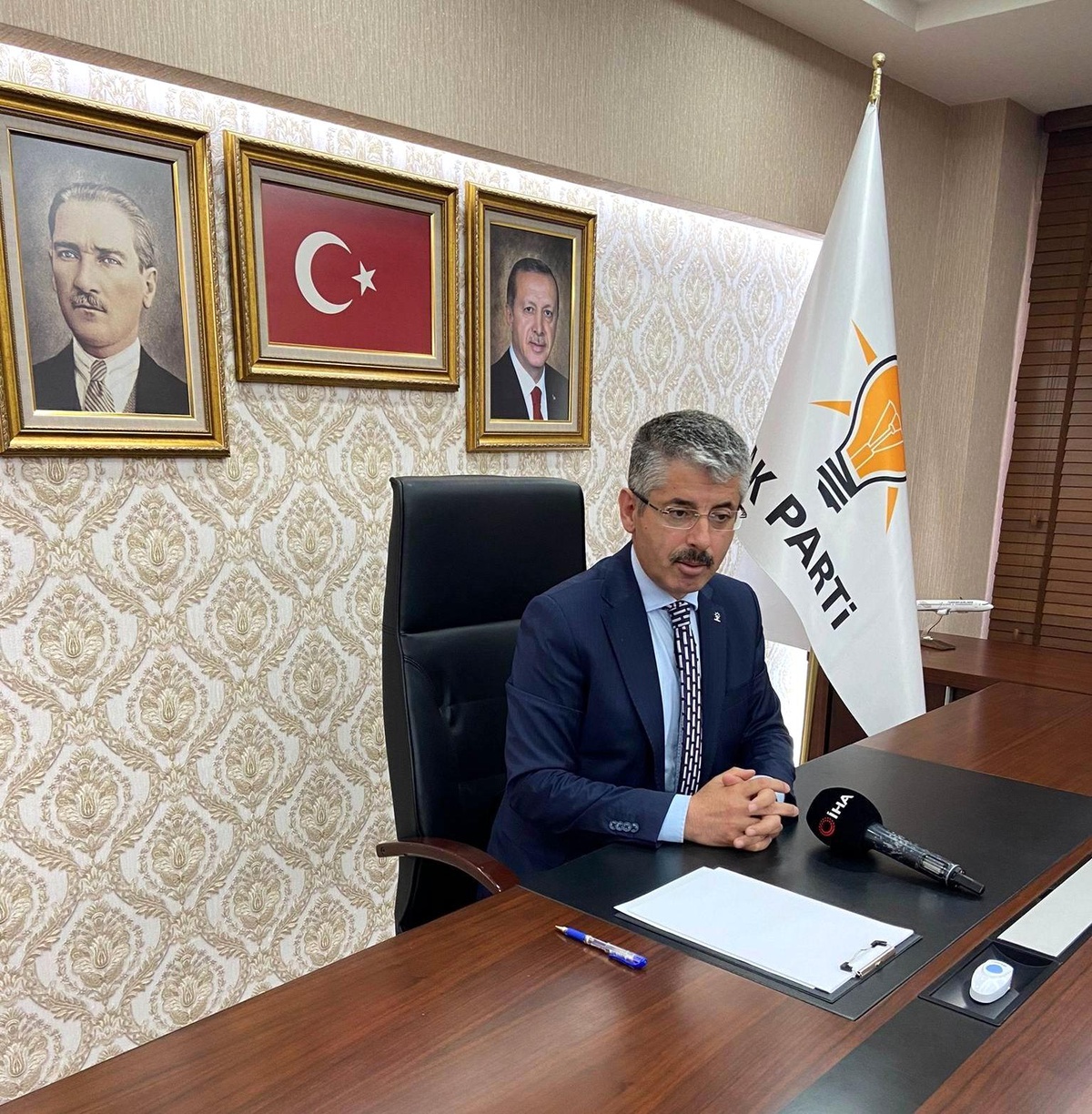 Başkan Çopuroğlu: "Yılmadık, yıkılmadık, bölünmedik"