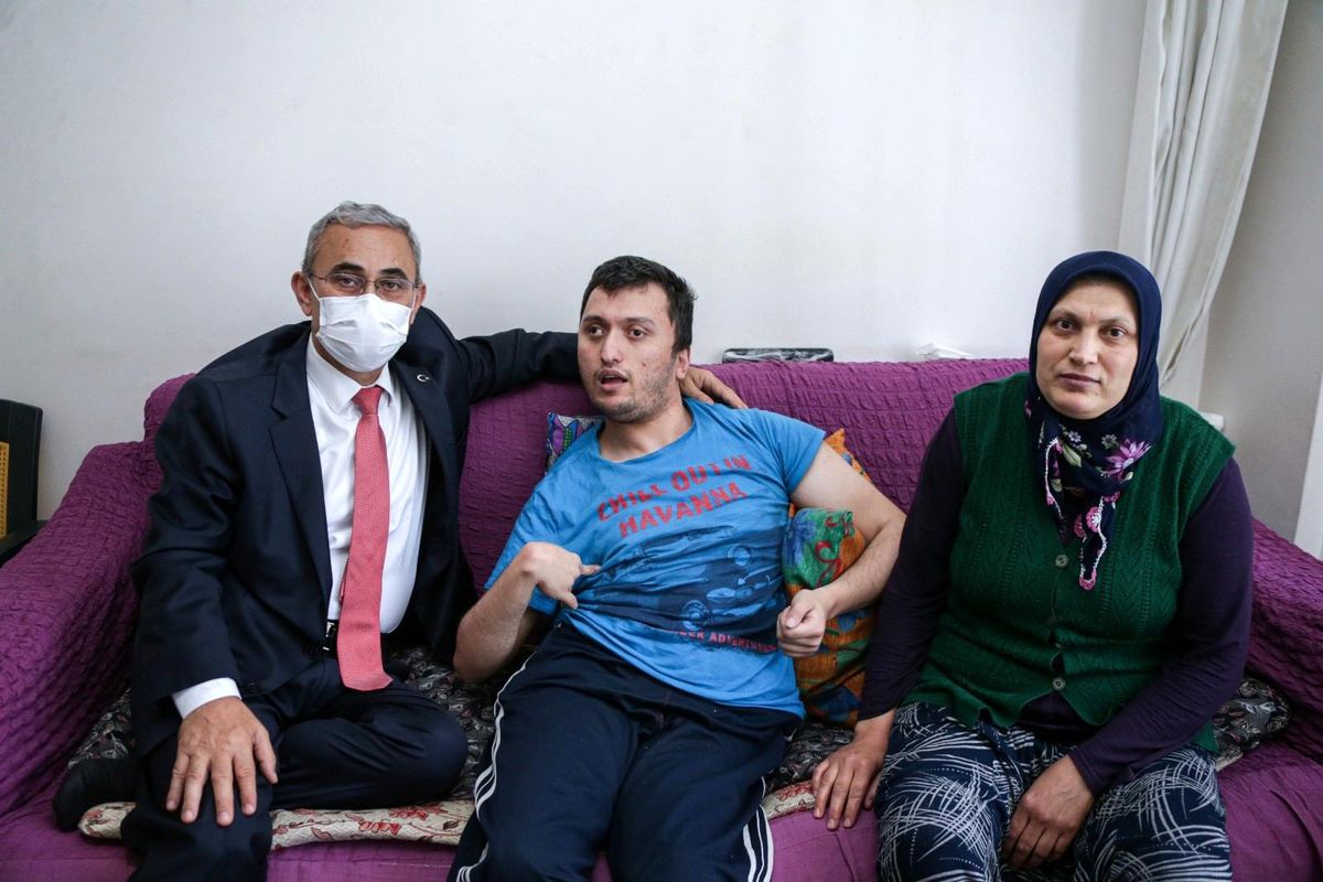 Başkan Işık\'tan anlamlı ziyaret