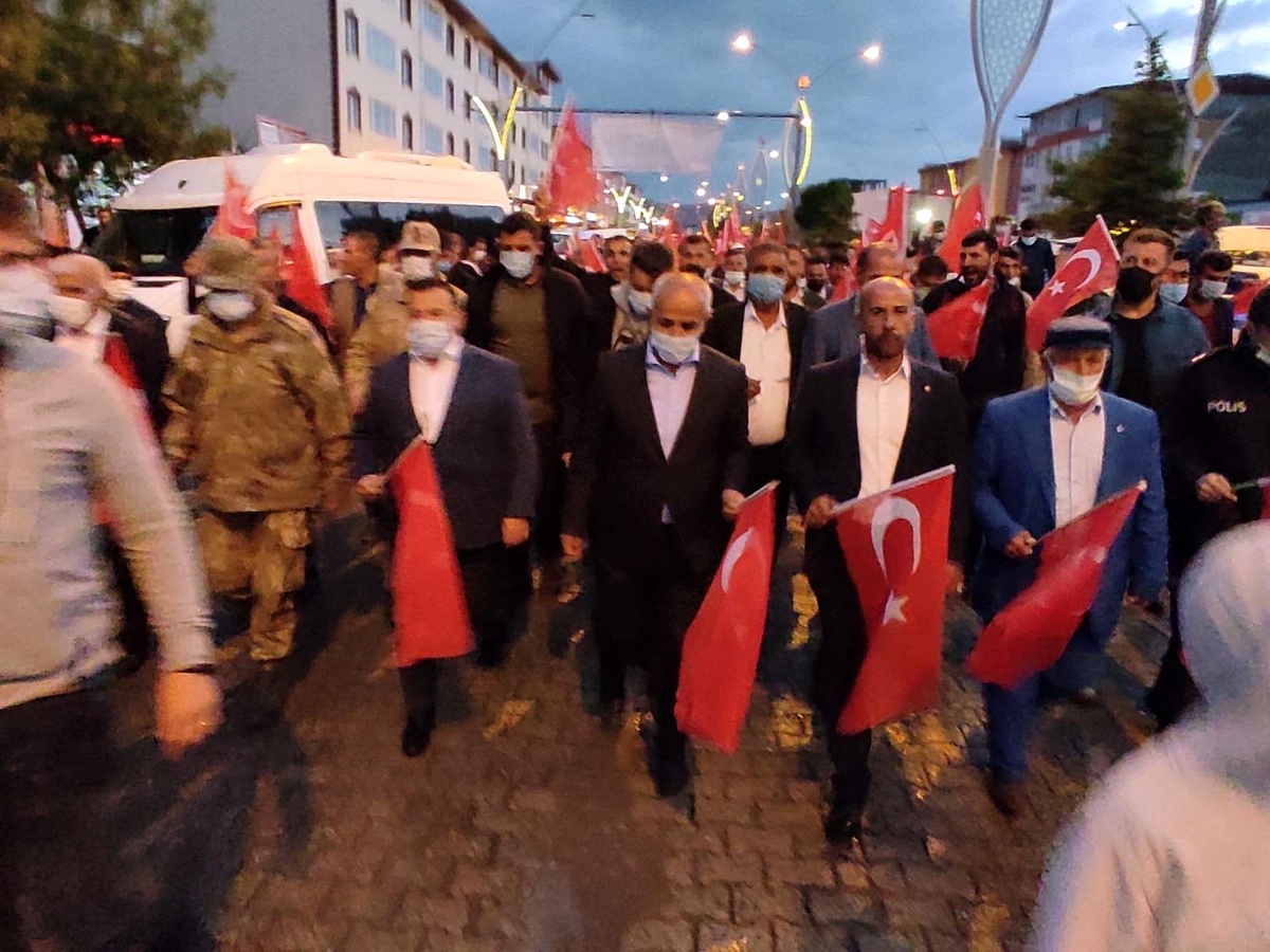 Çaldıran\'da 15 Temmuz Demokrasi ve Milli Birlik Günü