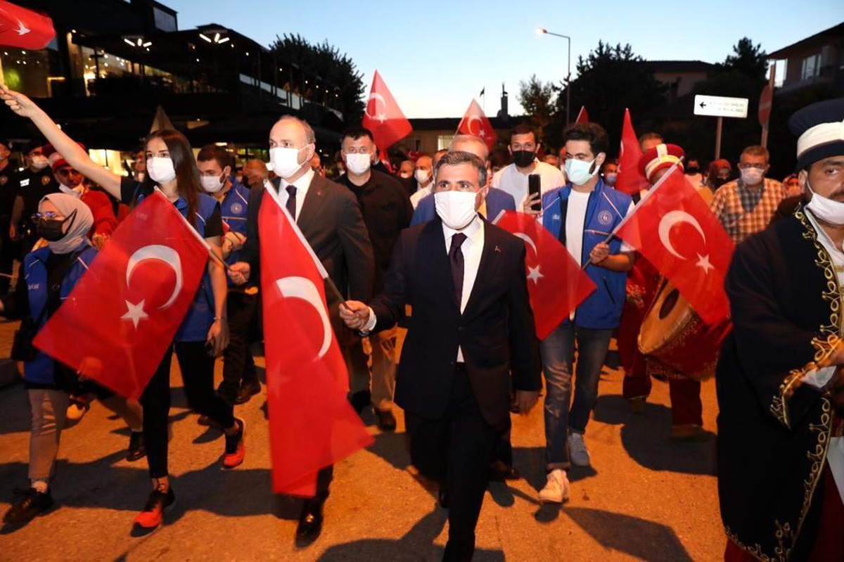 Düzce\'de 15 Temmuz Demokrasi ve Milli Birlik Günü nöbeti