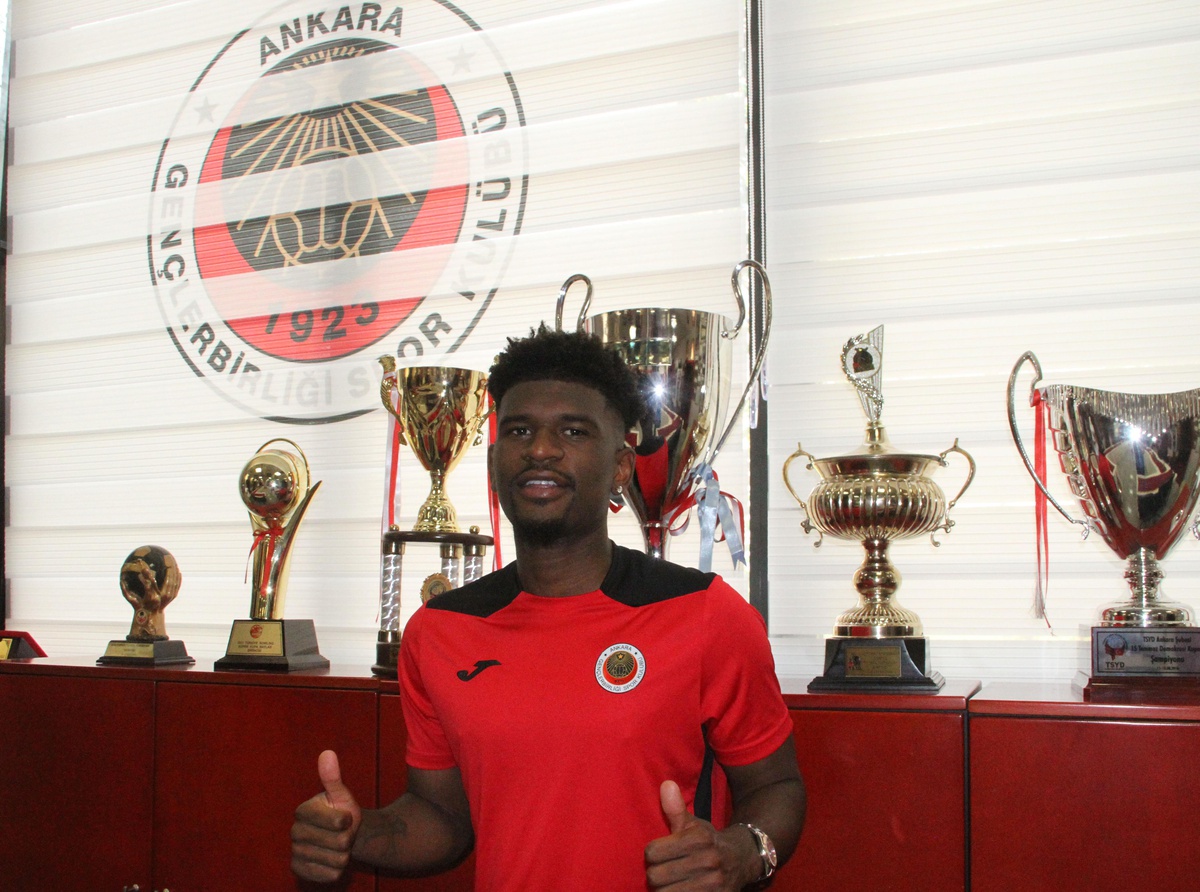 Son dakika haberi | Gençlerbirliği\'nin yeni transferi Tshibola\'nin hedefi, takımın Süper Lig\'e çıkmasına katkı sağlamak Açıklaması