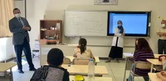 Gölpazarı Kaymakamı Şahin, LGS ve DYK kurslarına katılan öğrencileri ziyaret etti