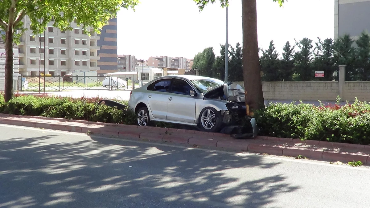 Son dakika haberi | Otomobil ağaca çarptı: 1 ölü, 1 yaralı