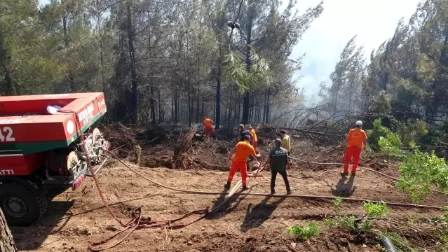 Osmaniye'deki yangın spiral makinesinin kıvılcımından çıktı