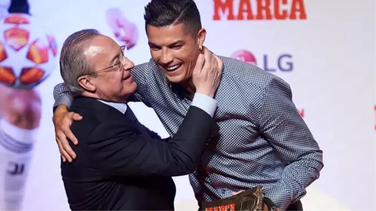 R.Madrid Başkanı Perez\'den olay sözler: Ronaldo gerçek bir salak ve embesil