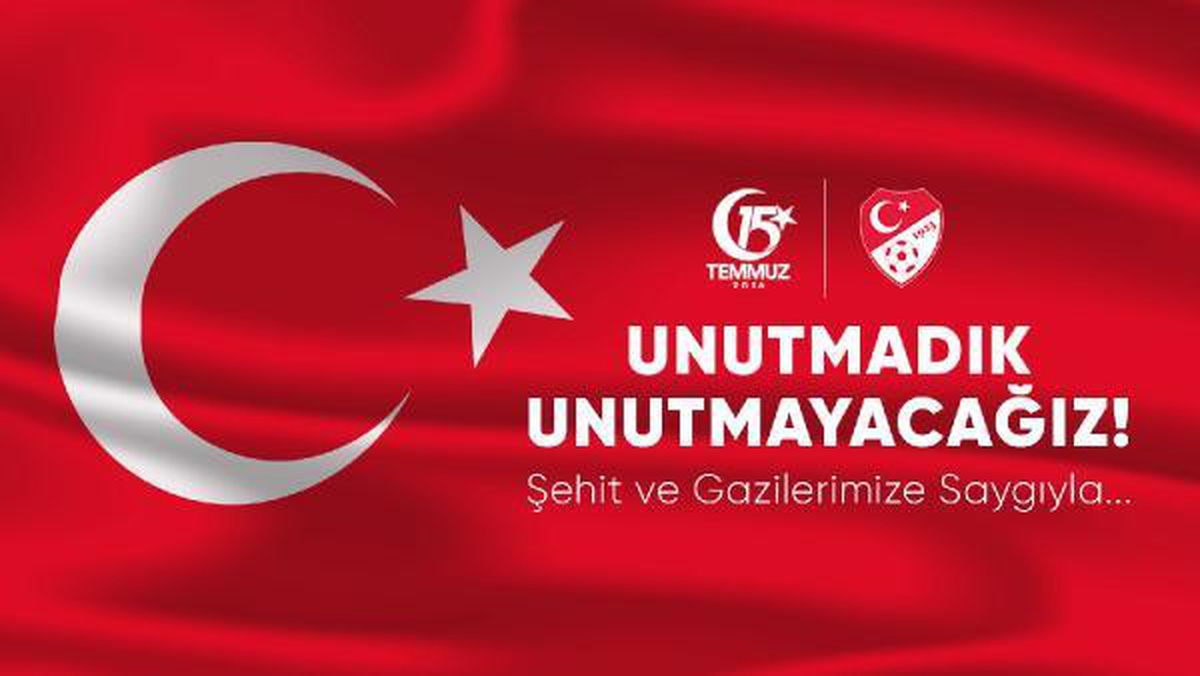 Spor camiasından 15 Temmuz Demokrasi ve Milli Birlik Günü mesajları