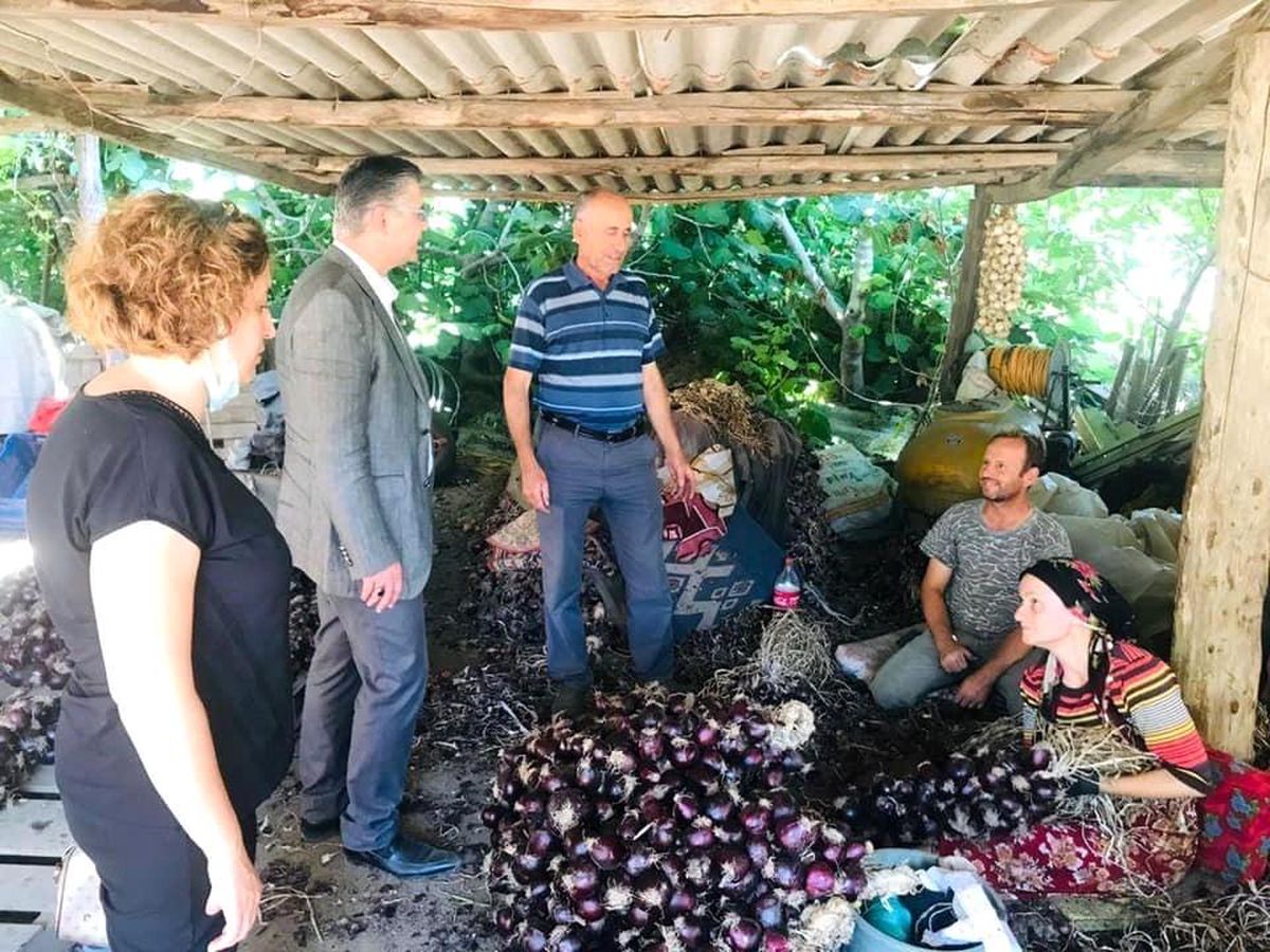 Tarım İl Müdürü Alkan Erdek\'te